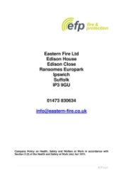 EFP Health & Safety Policy 2019_2020